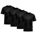 Kit 4 Camiseta Masculina Dry Proteção Solar UV Básica Lisa Treino Academia Camisa – Camisetas Elegante