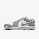 Air Jordan 1 Low Light Steel – Grey Premium
